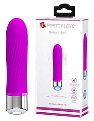 Вібраційний масажер Pretty Love Sebastian Purple, BI-014611 Series