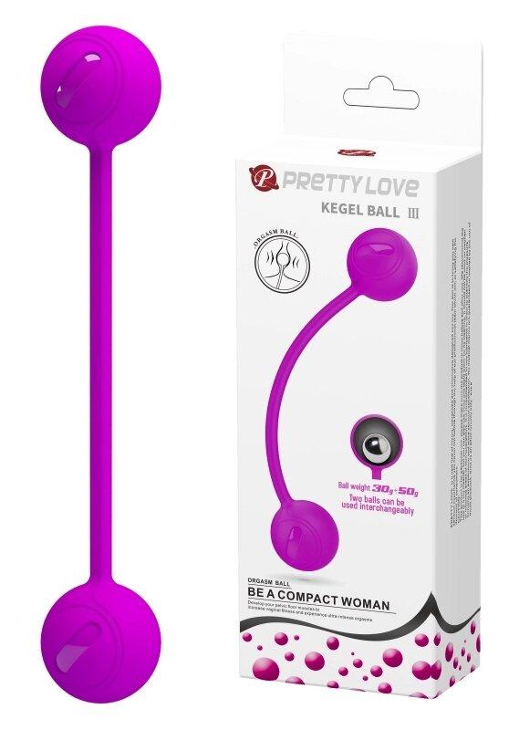 Вагінальні кульки Pretty Love Kegel Ball III, BI-014796, фото 1