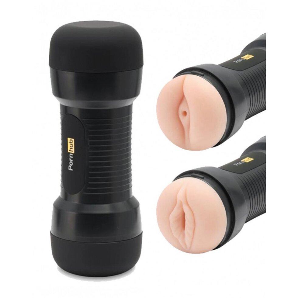 Мастурбатор Двосторонній анус/піхва порноуб подвійний вгору вгору, фото 1