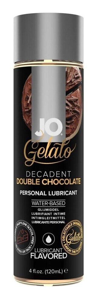 Лубрикант оральный System JO GELATO Double Chocolate, 120 мл