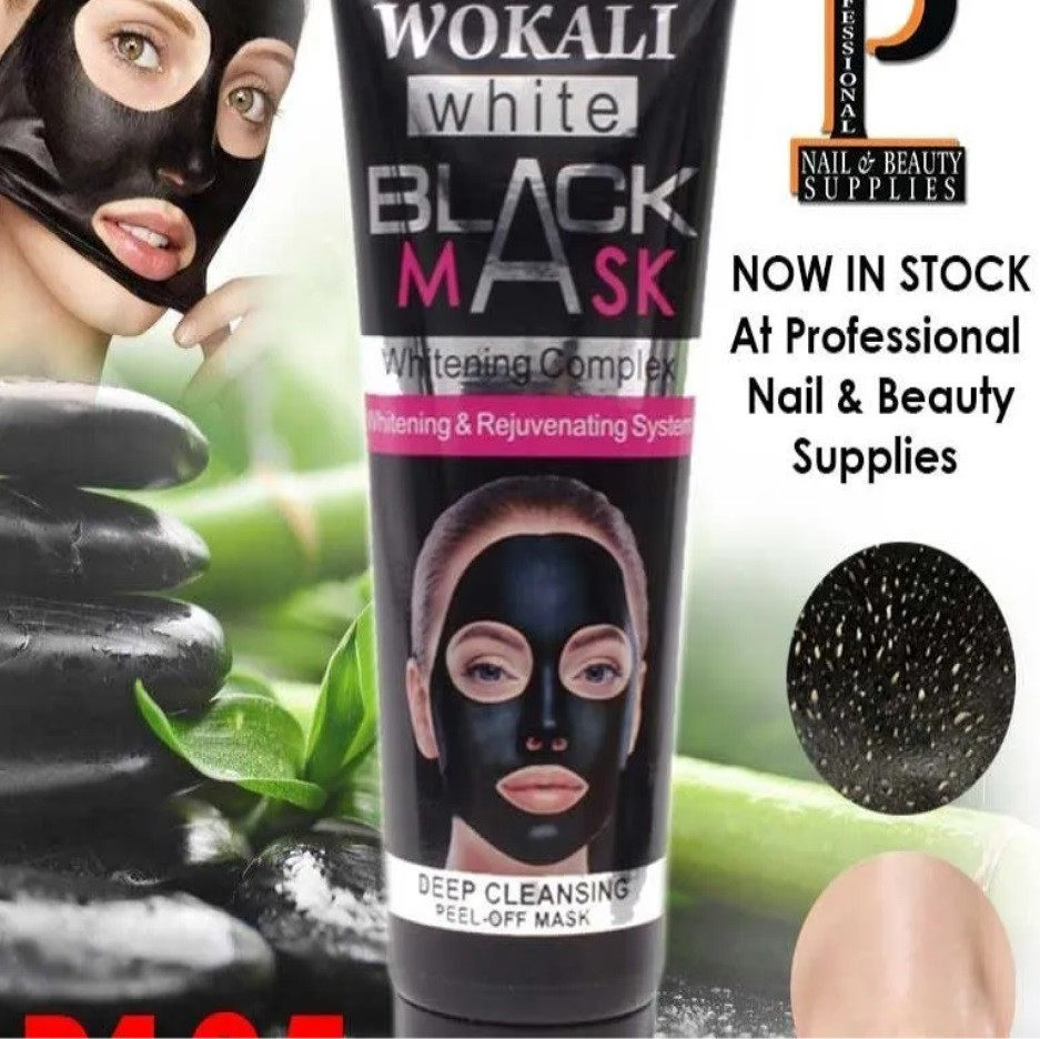 Маска для обличчя проти чорних крапок wokali black mask 130мл
