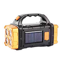 Ліхтар переносний HB-2678-25W+2COB, power bank, сонячна батарея, фото 6