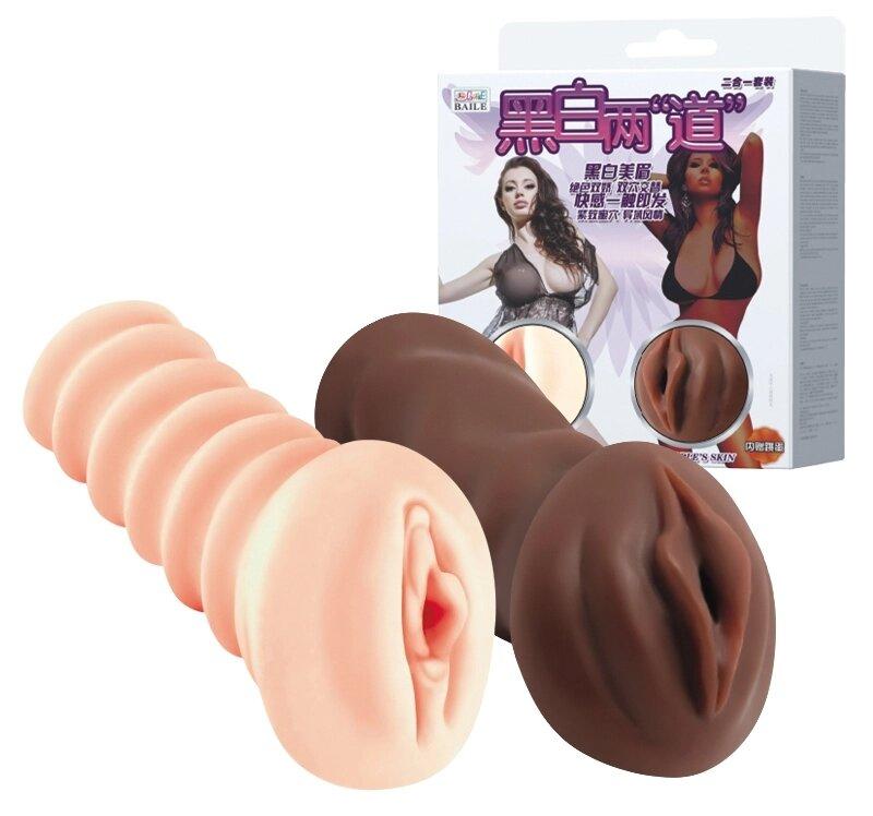 Набір з 2 мастурбаторів Бейле-Стокер, BM-009178, фото 1