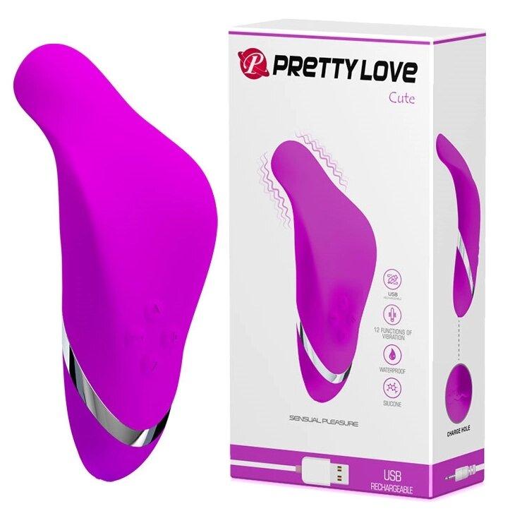 Стимулятор Pretty Love Cliter-стимулятор, 12 вібраційних функцій, BI-014108-3