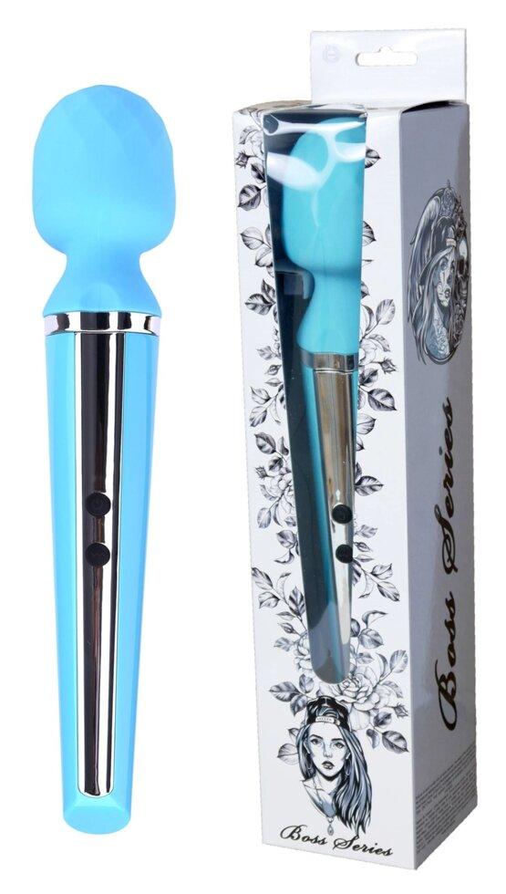 Вібраційний масажер серії Boss - Massager Genius USB Blue 10 Функція, BS2200020