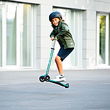 Шолом дитячий захисний MICRO Чорний (52-56 cm, M), фото 7