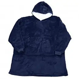Толстовка-плед з рукавами та капюшоном унісекс Huggle Hoodie двостороння, фото 3