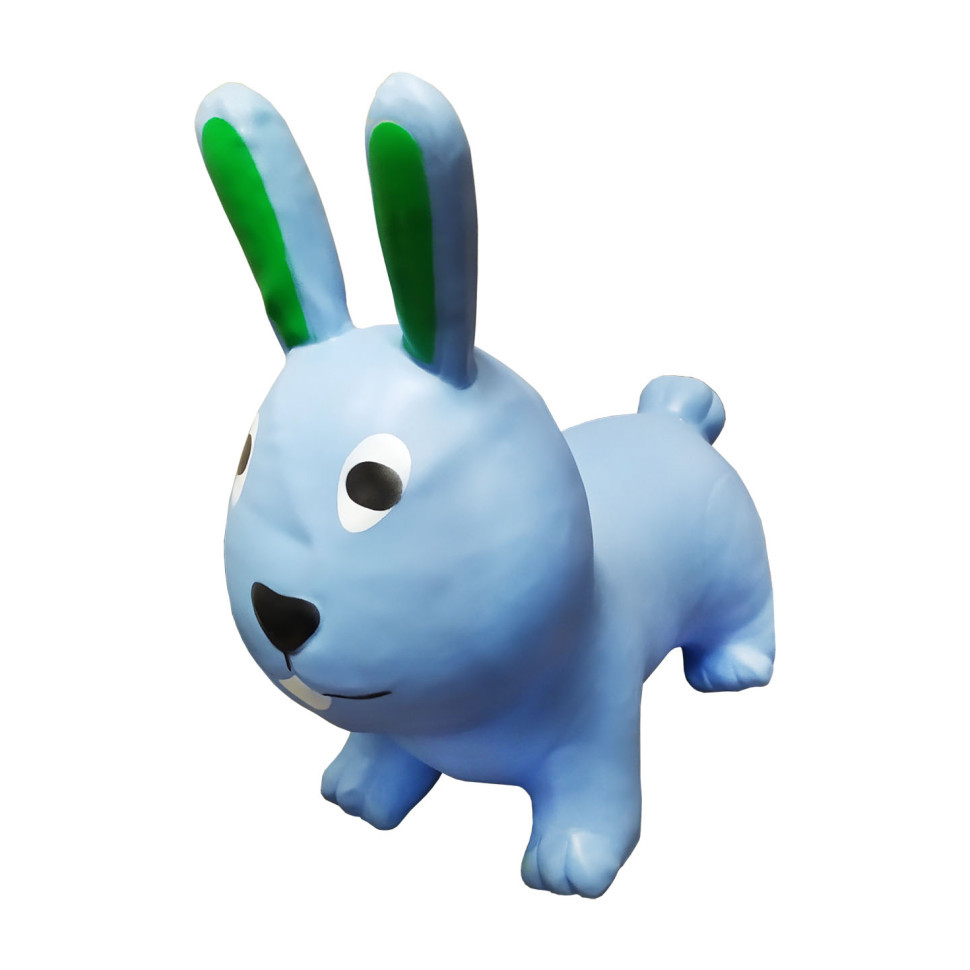 Детский прыгун кролик BT-RJ-0068 резиновый (Синий) от LamaToys - фото 1 - id-p1761976473