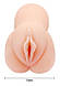 Masturbator-vagina Crazy Bull-Bella реалістичний мастурбатор, BM-009187, фото 3