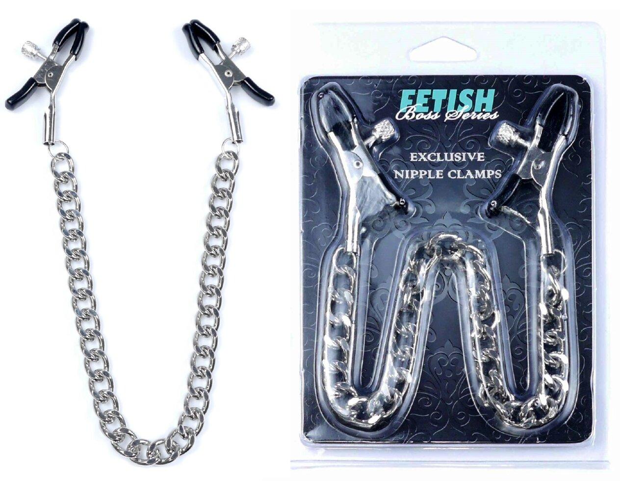 Соки Fitty Boss Series - № 9 Ексклюзивні затискачі для сосків, BS6100017
