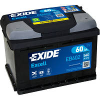Аккумулятор автомобильный EXIDE EXCELL 60Ah Н Ев (-/+) (540EN) (EB602)