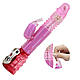 Вібратор із стимулятором клітора, обертанням та зворотно -поступальним рухом Бейле - мотузка, обертання вібрації, фото 8