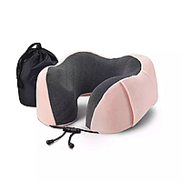 Подушка для подорожей memory foam The Chestnut, рожева
