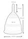 Менструальні чаші Mae B Intomy Health 2 великі менструальні чашки, фото 3