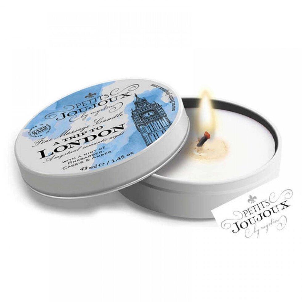 Massage Candle Mystim, Лондонський аромат, 43 мл