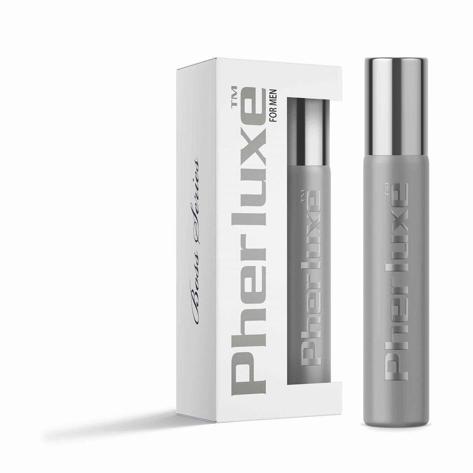 Духи з феромоновими жіночими фемонією -pherluxe срібло для чоловіків 33 мл спрей - серія боса