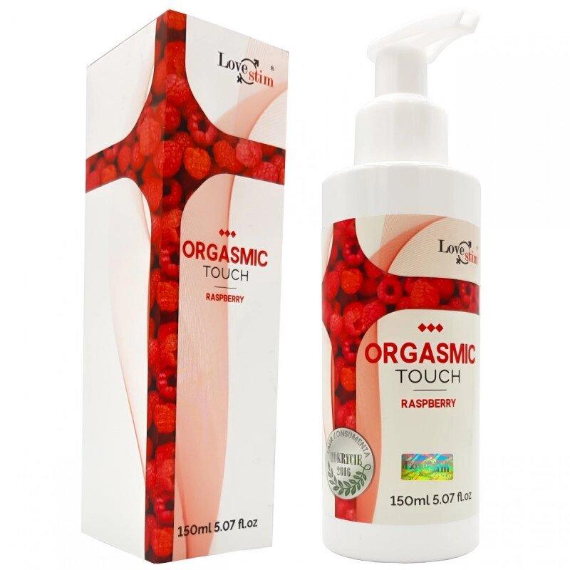Масажний гель Lovestim Orgasmic Touch Zi Smak Malini 150 мл