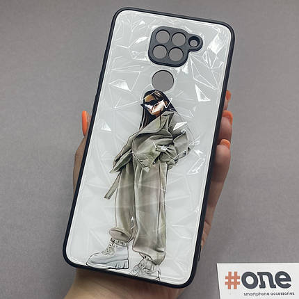 Чохол для Xiaomi Redmi Note 9 Ladies з фешен дівчинкою чохол на телефон сяомі редмі нот 9 білий, фото 1