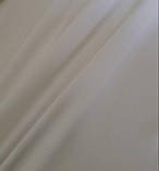 Штапель твіл стрейч однотон природній білий, фото 4