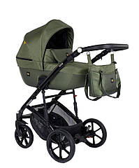 Дитяча коляска 2в1 Expander VIVA  (колір Plum) водовідштовхувальна тканина + еко-шкіра