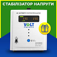Стабілізатор напруги для будинку однофазний 5 кВт Стабілізатор напруги для квартири 5000Вт Volt