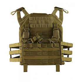 Плитоноска Kombat UK Buckle-tek Spec-ops Jump Plate Carrier койот