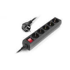 Фільтр живлення REAL-EL RS-Protect M 1.8 м Black (EL122300026)