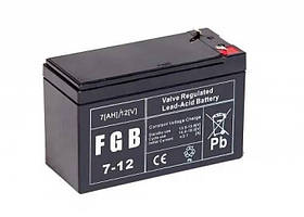 Акумуляторна батарея FGB 7-12 12V 7Ah