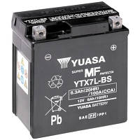 Акумулятор автомобільний Yuasa 12 VRLA MF Vattery AGM (YTX7L-BS)