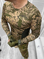 Тактическая кофта, футболка с рукавом рубашка, рашгард тактический военный, военная кофта кулмакс
