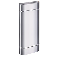 Труба овальна 120х230 мм 0,5 мм 1 метр Aisi 201 Stalar (70010)