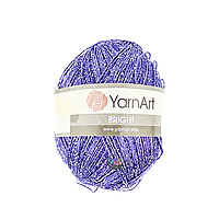 YarnArt BRIGHT (Брайт) № 201 бузковий з люрексом (Пряжа, нитки для в'язання)