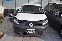 Дефлектор капоту (мухобійка) Volkswagen Touran 2010-2015 (HIC)