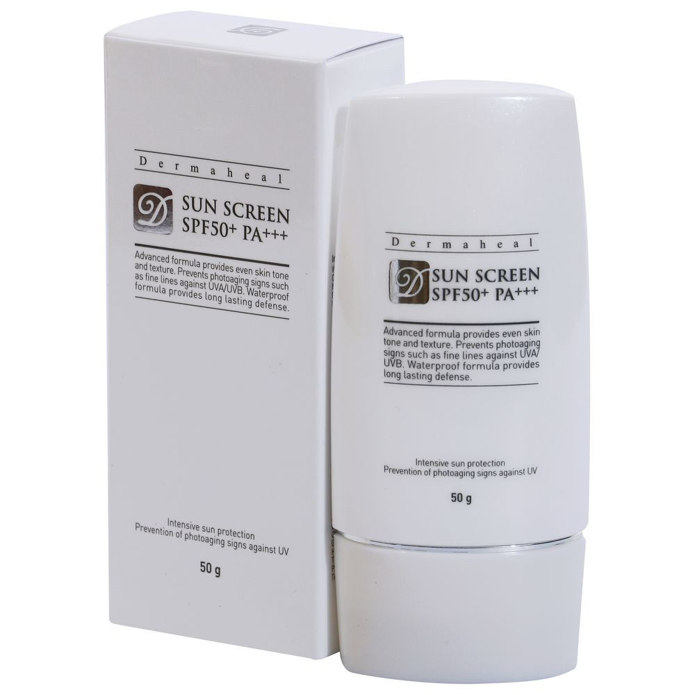 Сонцезахисний крем з яскраво-вираженою освітлюючою дією - Dermaheal Sun Screen SPF 50 PA+++