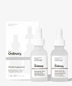 Зволожуючий набір для догляду за шкірою The Ordinary The Skin Support (Niacinamide + Hyaluronic)