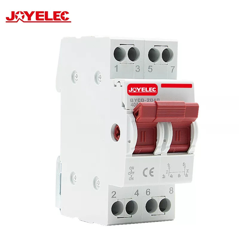 Ручний вимикач перемикач AC/DC on-off-on 40а, фото 1