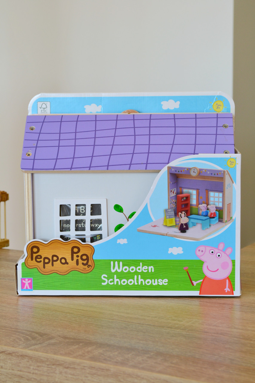 Будинок дерев'яний Peppa Школа Пеппи 07212