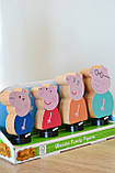 Набір дерев'яних фігурок peppa Сім'я Пеппи 07268, фото 3
