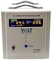 Стабілізатор напруги для будинку однофазний 5 кВт Стабілізатор напруги для квартири 5000Вт Volt, фото 2