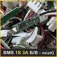 10шт. ЛОТ: BMS 1S 3A Плата БМС на 1 батарейку или ряд параллельных батарей