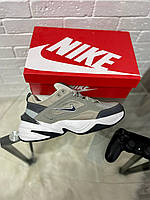 Мужские кроссовки Nike M2K (серые) качественные весенние низкие спортивные кроссы Ar99462 cross