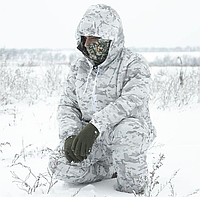 Маскирующий костюм зимний Multicam Alpine (Маскхалат)