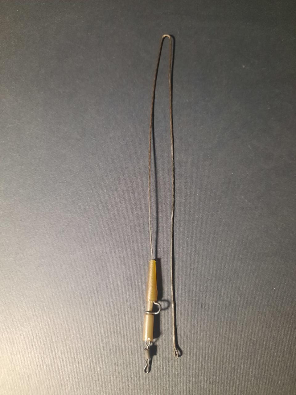 Монтаж безпечна кліпса 45см зі швидкознімним вертлюгом 45 LB Лідкор Climax CULT