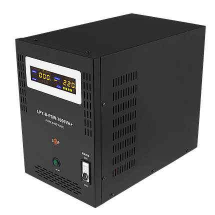 ДБЖ з правильною синусоїдою 48V LPY-B-PSW-7000VA+(5000Вт)10A/20A, фото 2