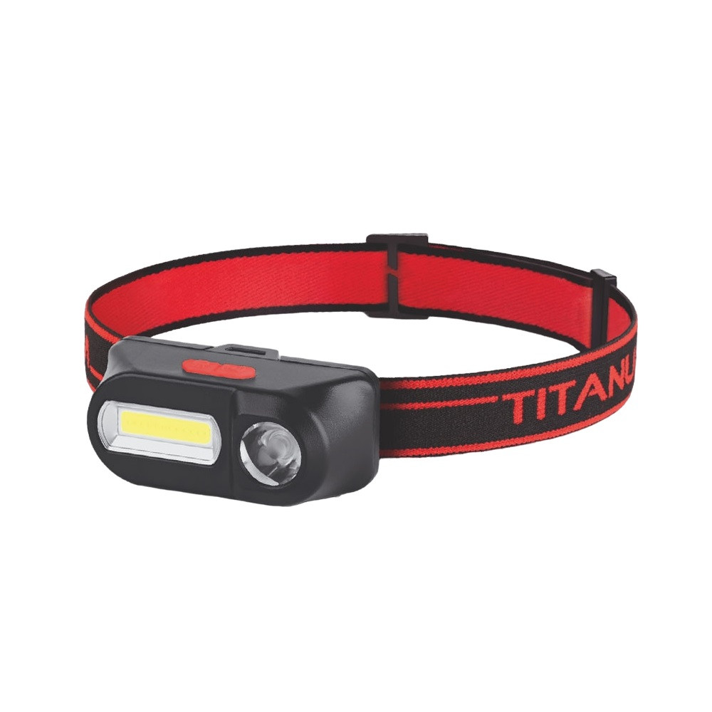 Ліхтар налобний TITANUM TLF-H03 180Lm 6500K, Налобний ліхтар, Ліхтар з акумулятором