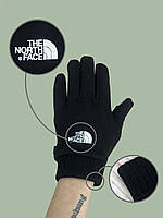 Перчатки The North Face Windwall Etip Glove (черные) PD7438 трикотажные теплые с сенсорным пальцем cross