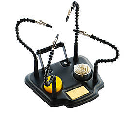 Тримач для плат із затискачами ZD11M-1 (4 затискачі + набір для паяння)