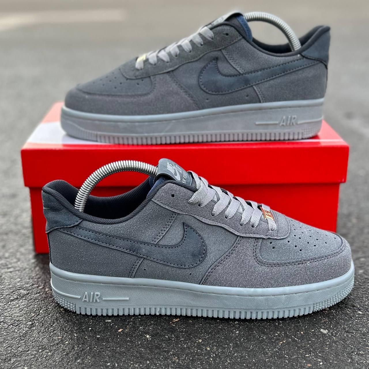 Чоловічі кросівки Nike (сірі) низькі універсальні модні кроси 0469 top, фото 1
