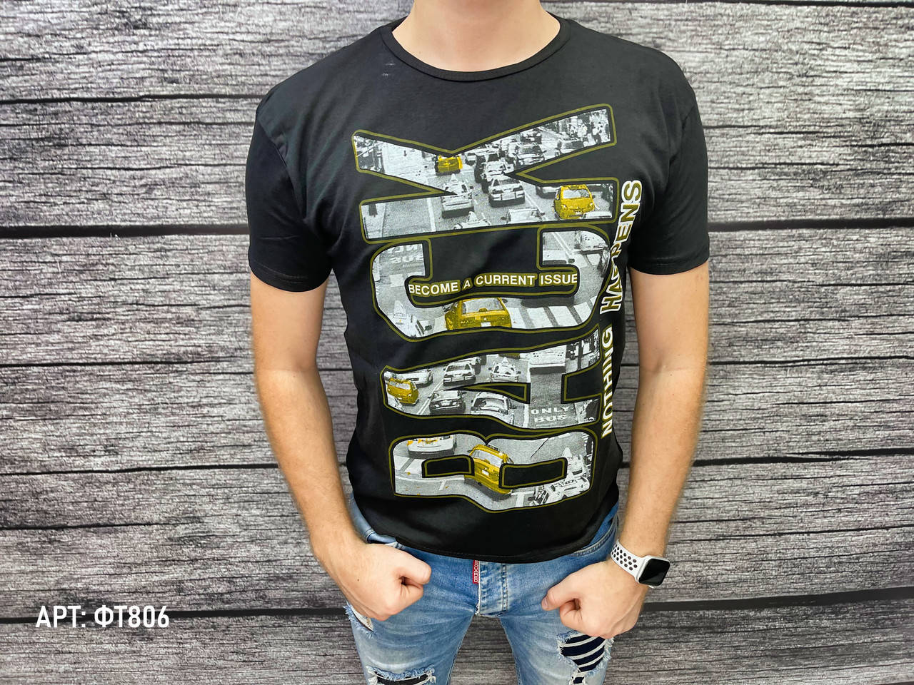 

Мужская футболка. Размеры: M, L, XL, 2XL (маломерят на размер)