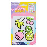 Набор наклеек Leather stikers "Exotic fruits"